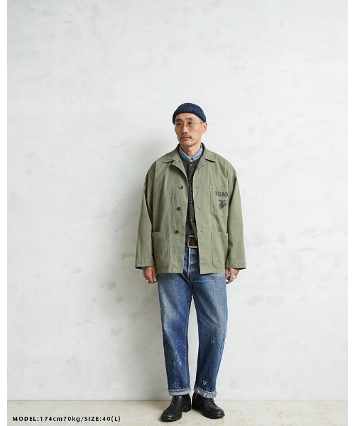 WAIPER.inc カバーオール 米軍 1940's U.S.M.C. P-41 HBT