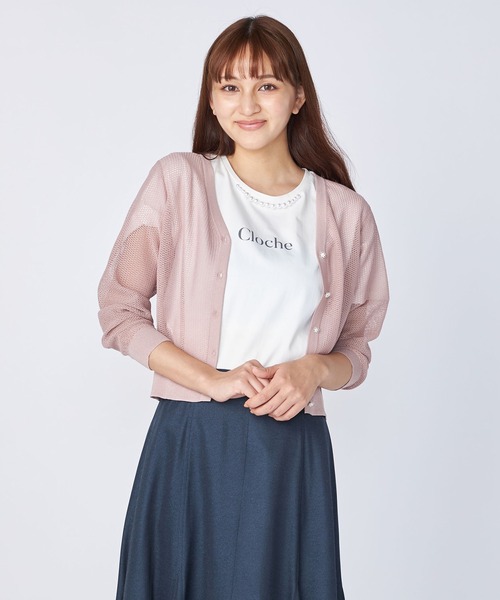 「LAISSE PASSE」 半袖Tシャツ MEDIUM アイボリー レディース_画像5