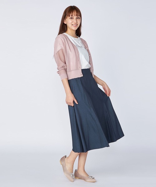 「LAISSE PASSE」 半袖Tシャツ MEDIUM アイボリー レディース_画像6