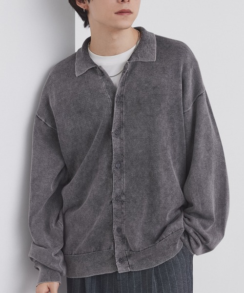 Schott N.Y.C（ショット） 「schott」 カーディガン M グレー メンズ