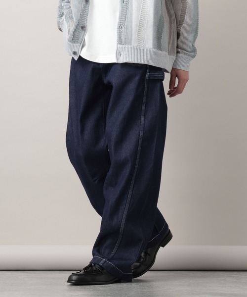 RAGEBLUE（レイジブルー） ワイドパンツ ジーンズ 12oz Denim Barrel