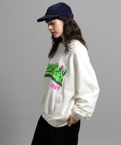 「GEORGE'S」 長袖Tシャツ MEDIUM ブラック メンズ_画像5