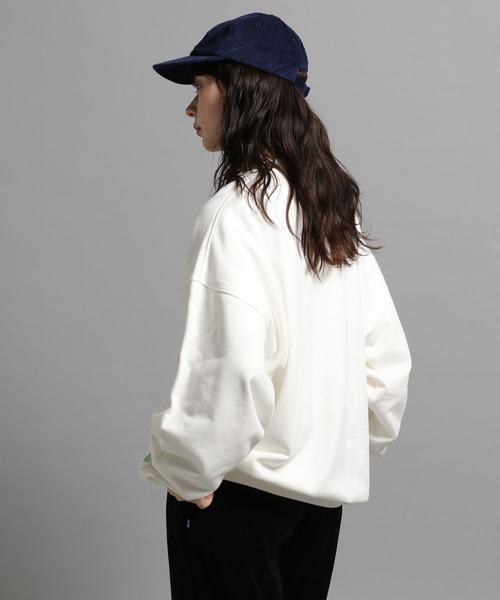 「GEORGE'S」 長袖Tシャツ MEDIUM ブラック メンズ_画像6