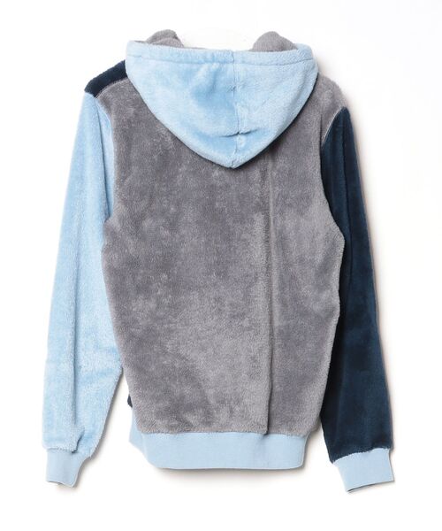 「VAPORIZE」 ジップアップパーカー M グレー メンズ_画像2