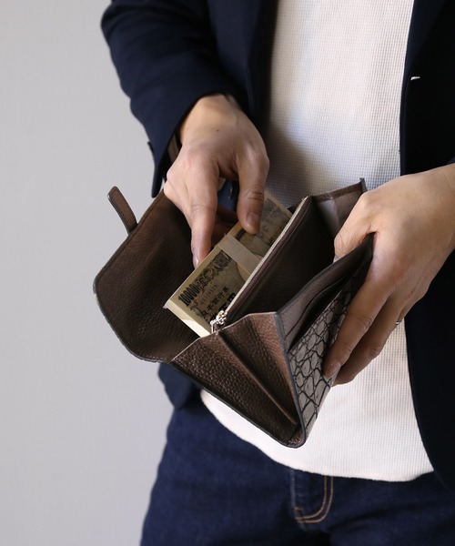長財布 財布 GranCroco クロコダイル 長財布大きめ 日本製 メンズの画像