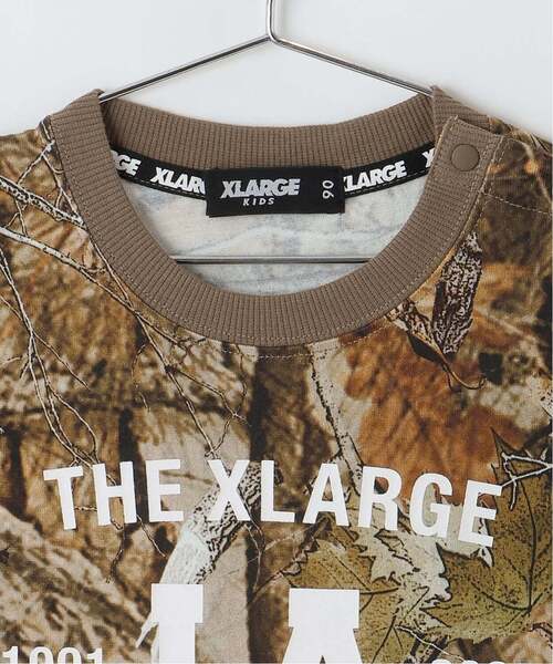 XLARGE KIDS（エクストララージ キッズ） tシャツ ツリーカモ柄 半袖T