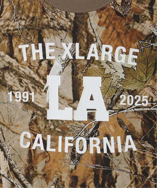 XLARGE KIDS（エクストララージ キッズ） tシャツ ツリーカモ柄 半袖T