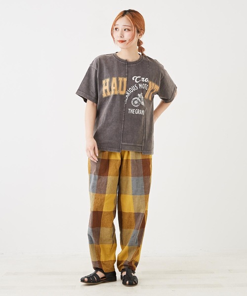 「CUBE SUGAR」 半袖Tシャツ M スミクロ レディース_画像2