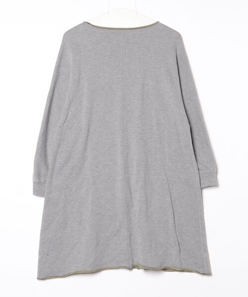 「chambre de charme」 長袖ワンピース FREE グレー レディース_画像2