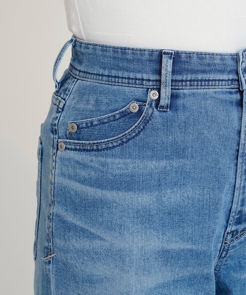 「YANUK」 デニムパンツ 26inch サックスブルー レディース_8