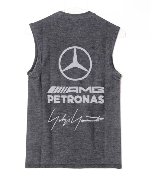 【03AW】HUSSEIN CHALAYAN 変形タンクトップ 変形Tシャツ Y-3 tシャツ MERCEDES - AMG PETRONAS FORMULA 1 TEAM ENGINEERED TANK