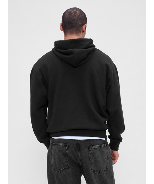 GAP（ギャップ） プルオーバーパーカー M ブラック メンズ : ZOZOTOWN