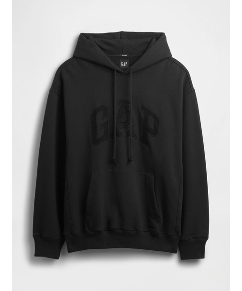 GAP（ギャップ） プルオーバーパーカー M ブラック メンズ : ZOZOTOWN