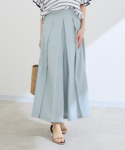 ワイドパンツ パンツ キュロットパンツ レディース : ZOZOTOWN Yahoo
