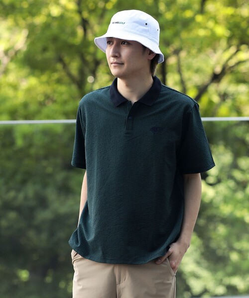 ポロシャツ ORANGE LABEL / ドットエア（Ｒ）メッシュポロシャツ（吸水速乾） メンズの画像