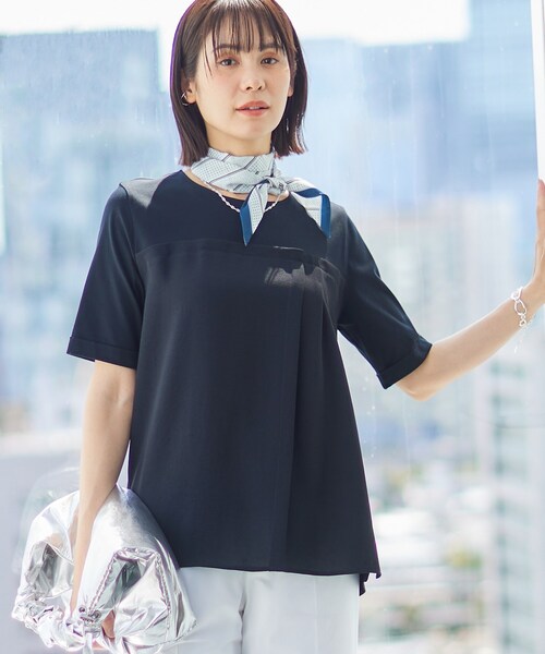INDIVI（インディヴィ） tシャツ 「着る日傘／SETUP可能」ビスチェ