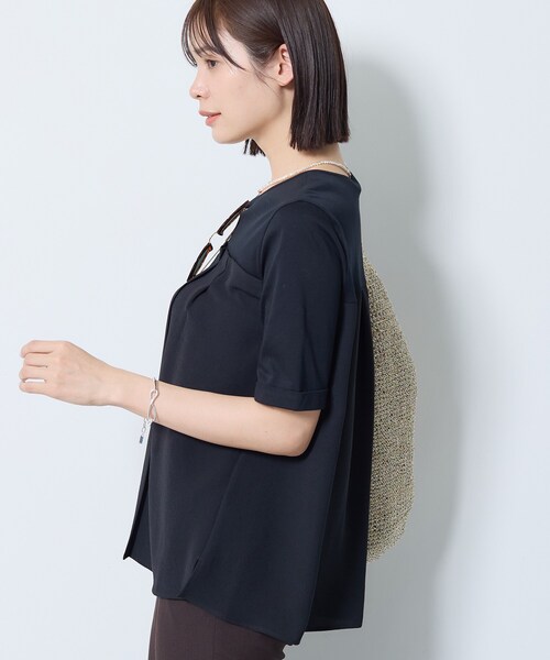 INDIVI（インディヴィ） tシャツ 半袖 「着る日傘／SETUP可能