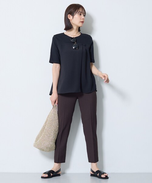 INDIVI（インディヴィ） tシャツ 半袖 「着る日傘／SETUP可能