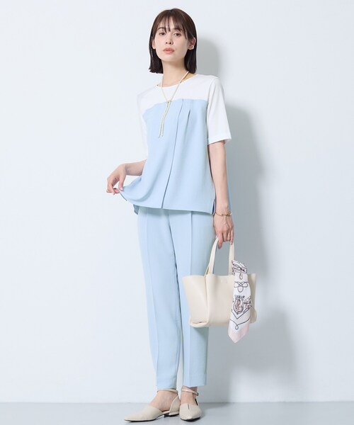 INDIVI（インディヴィ） tシャツ 半袖 「着る日傘／SETUP可能