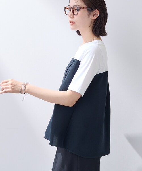 INDIVI（インディヴィ） tシャツ 半袖 「着る日傘／SETUP可能