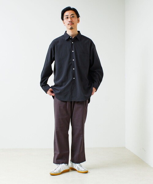 GLOSTER（グロスター） シャツ 「ニューベーシック」ワッシャー