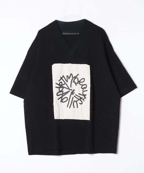 【my beautiful landlet】V-NECK BIG T-SHIRT my beautiful landlet（マイビューティフルランドレット） tシャツ USA