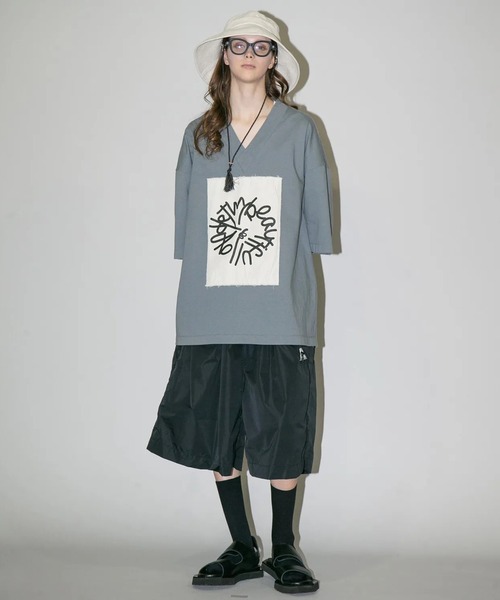 【my beautiful landlet】V-NECK BIG T-SHIRT my beautiful landlet（マイビューティフルランドレット） tシャツ USA