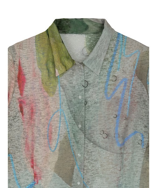 AMERI カジュアルシャツ レディース Ameri（アメリ）の「SMALL FLOWER OVER SHIRT（シャツ/ブラウス）」 - WEAR