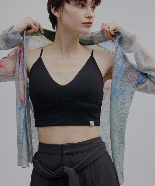 【今期新作/カタログ掲載】ameri ブラウス Ameri（アメリ） ブラウス シャツ CUT LACE BUSTIER SET TOP