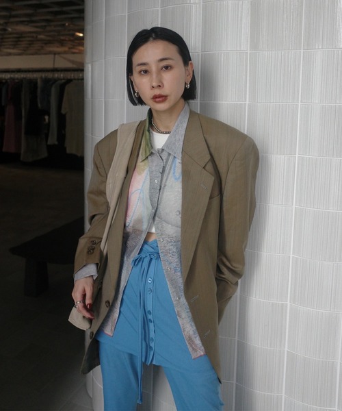 アメリヴィンテージ　ブラウス HEART GATHERED WAIST SHAVE BLOUSE（シャツ/ブラウス）｜Ameri