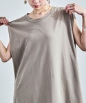 ワンピース 夏 半袖 フレンチスリーブ Tシャ...の詳細画像4