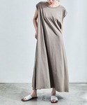 ワンピース 夏 半袖 フレンチスリーブ Tシャ...の詳細画像5
