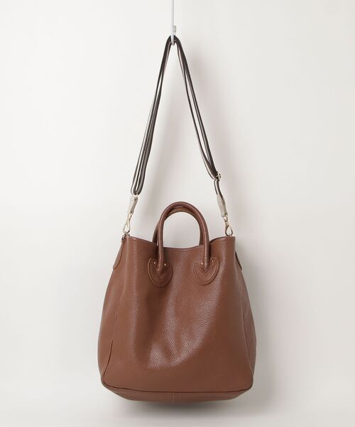「YOUNG&OLSEN The DRYGOODS STORE」 2WAYバッグ - ブラウン レディース_画像2