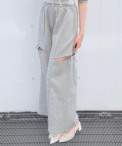 NOMAE（ノーマエ） ワイドパンツ スウェットパンツ ジャージ