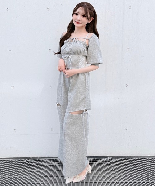 NOMAE（ノーマエ） ワイドパンツ スウェットパンツ ジャージ