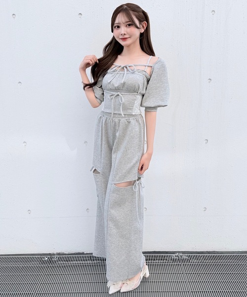 NOMAE（ノーマエ） ワイドパンツ スウェットパンツ ジャージ