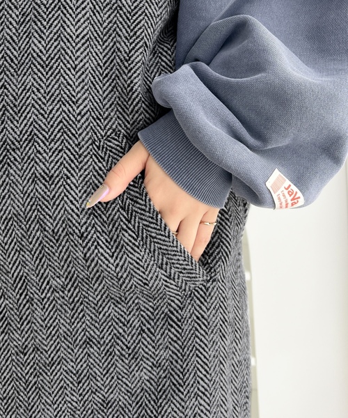 「classicalelf」 サロペットスカート X-LARGE ブラウン レディース_画像6