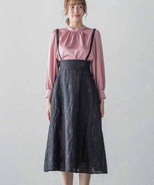 「ketty」 サロペットスカート M ブラック レディース_画像2