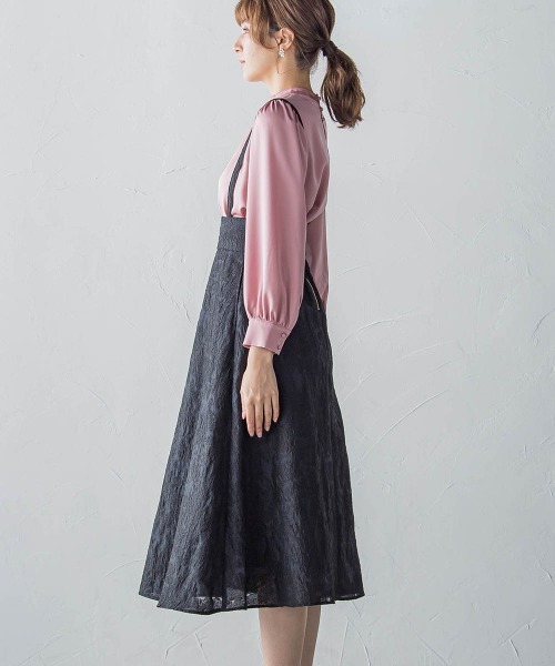 「ketty」 サロペットスカート M ブラック レディース_画像3