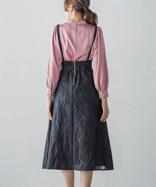 「ketty」 サロペットスカート M ブラック レディース_画像4