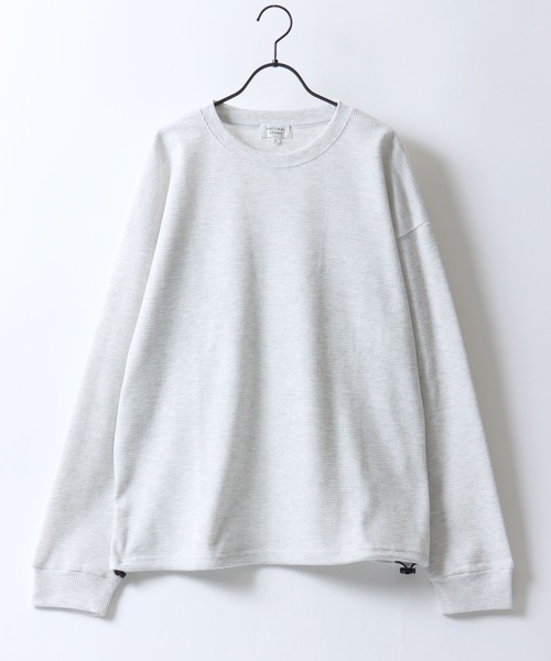 「SITRY」 長袖Tシャツ M チャコール メンズ_画像3