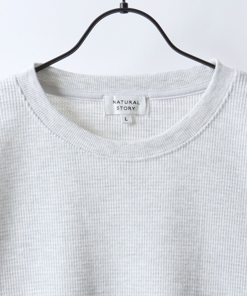 「SITRY」 長袖Tシャツ M チャコール メンズ_画像4