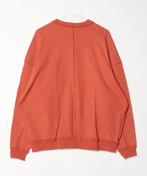 「a lit r」 長袖Tシャツ M レッド メンズ_画像2