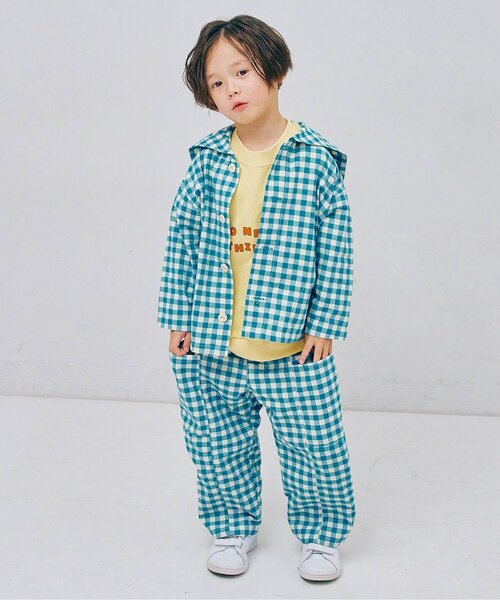 「p.premier」 「KIDS」長袖ブラウス 110 ブルー キッズ_画像2