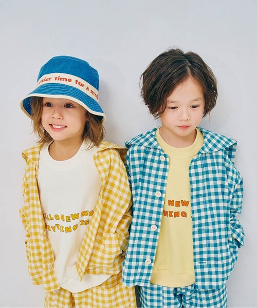 「p.premier」 「KIDS」長袖ブラウス 110 ブルー キッズ_画像4