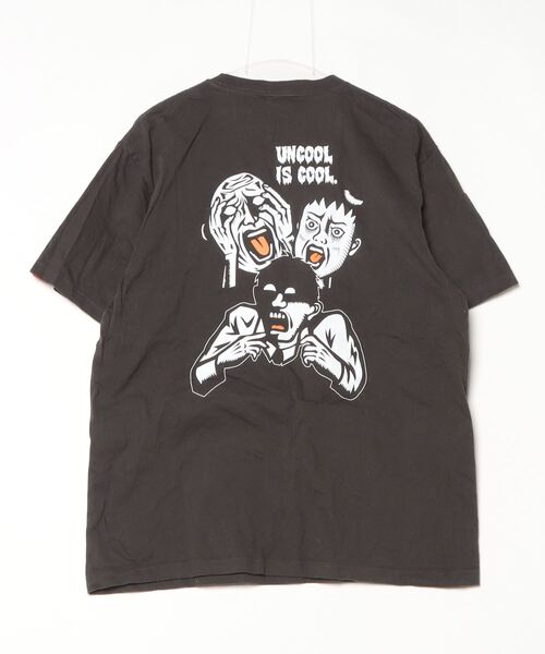 「PUNK DRUNKERS」 半袖Tシャツ L グレー メンズ_画像2
