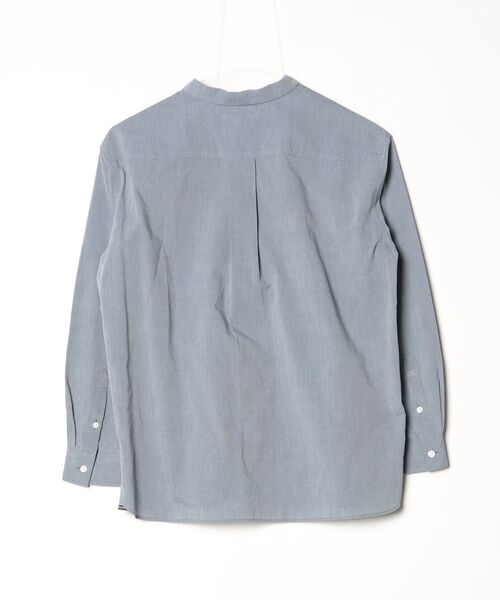 「human woman」 長袖ブラウス MEDIUM ブルー レディース_画像2