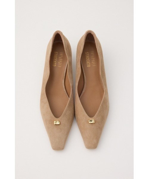 「STACCATO」 パンプス 24.5cm ダークブラック レディース_画像2