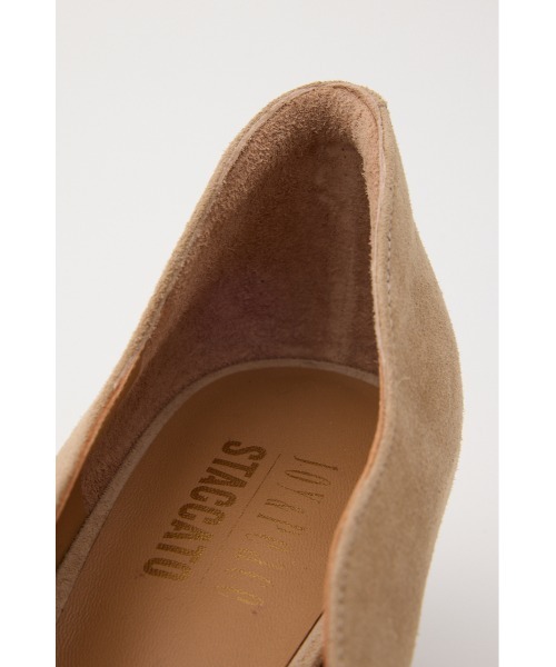 「STACCATO」 パンプス 24.5cm ダークブラック レディース_画像9
