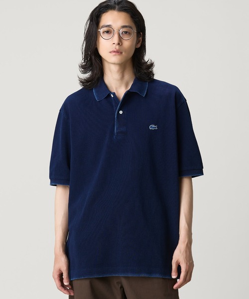 ★新品★ ラコステ 半袖ポロシャツ ブルー メンズ サイズ4 日本M相当 LACOSTE（ラコステ） 半袖ポロシャツ 4 ダークインディゴブルー メンズ